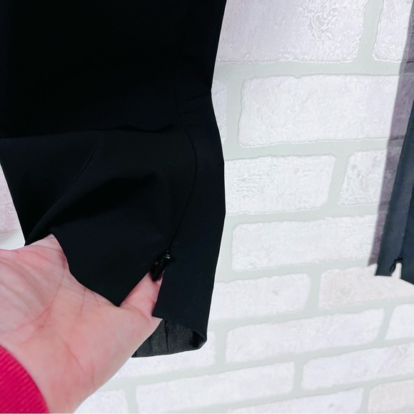 Theory Becker High Waist Zip Leggings in Black Size 4 - Picture 9 of 11